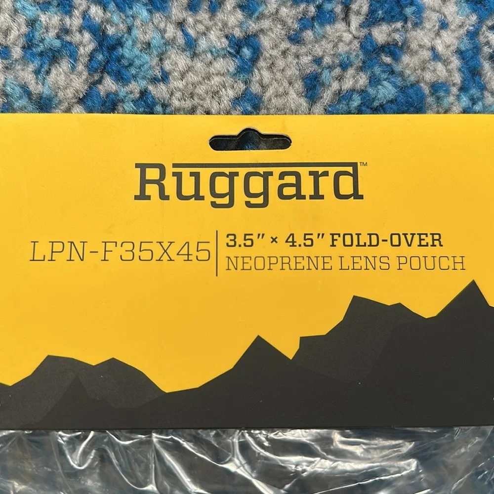 Ruggard neoprene lens pouch 3.5” x 4.5”